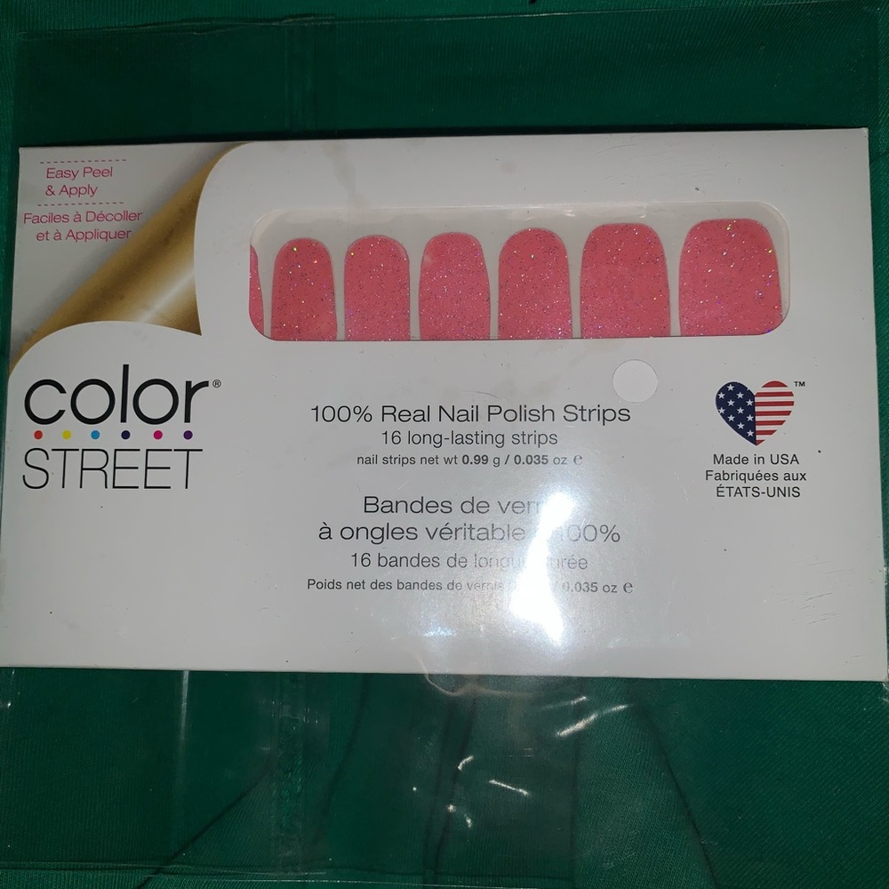 2 for $12! Color Street Pink Paradise nail polish strips NIB